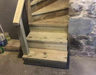  Basement and Deck Stair Build