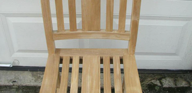 teak chair with a clear sealer Teak Furniture clear